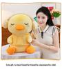 Little Yellow Duck Hoodie Plush Toy - Cute Headphone Duck Figure Doll for Claw Machines