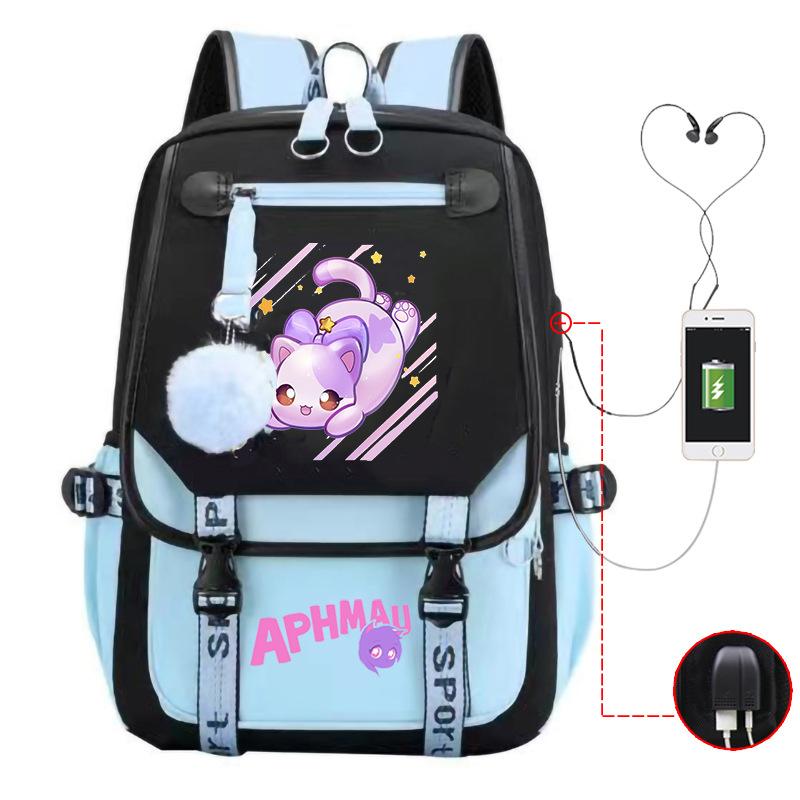 Harajuku Simple And Versatile Junior High School Student Schoolbag Female Lightweight Large-Capacity Junior High School Student Backpack