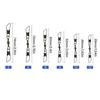 50pc Fishing Lures Hook Connector for Saltwater Freshwater Swivels with Snaps Bearing Rolling Swivels