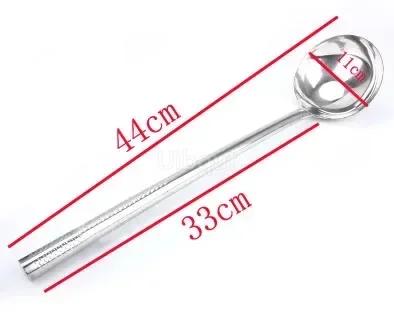 

big long spatula shovel chef cooking cocina utensilios blade Kitchen Utensil Wooden Handle Stainless Steel Turner Soup Spoon wok