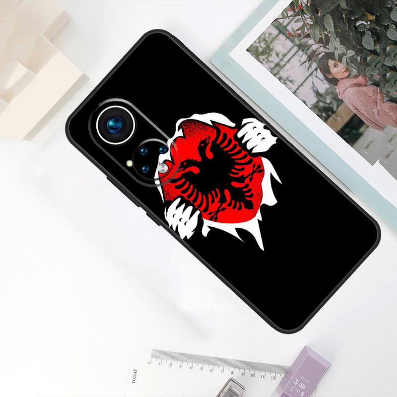 

Albanian Flag Eagle For Honor Magic 8 Pro 5 6 7 Lite Case For Honor Win RT 400 200 50 70 90 X8c X8b X9a X9b X9c Honor X9b