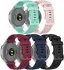 18MM 20MM 22MM Sport Soft Silicone Strap For Garmin Venu SQ Venu 2 Plus 165 245 255s Galaxy Watch Band Smartwatch Accessories