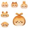 Burnt Chiikawa Causeway Plush Toy Baking Bread Hachiware Usagi Keychain Plush