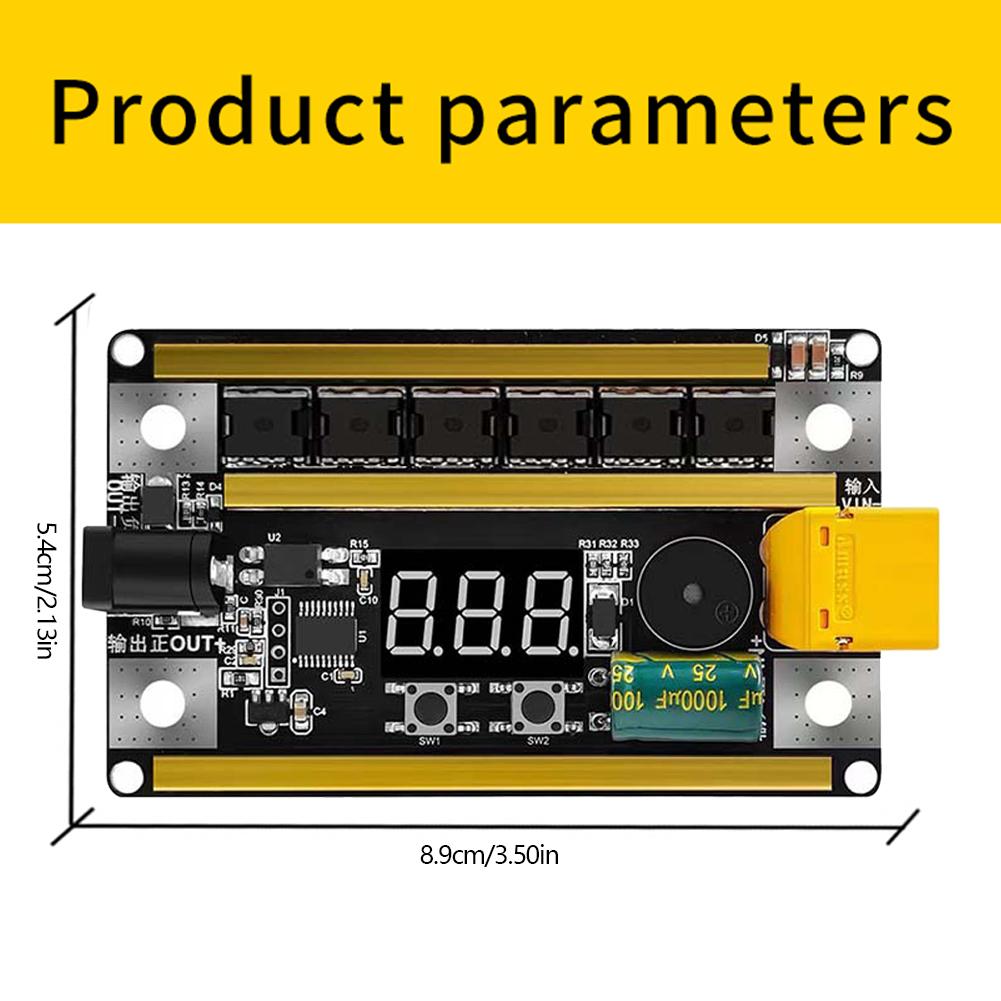 GX591 Welding Machine Control Board with Automatically Trigger Welding 12V Welding Circuit Board 18650 Battery Spot Welding Tool