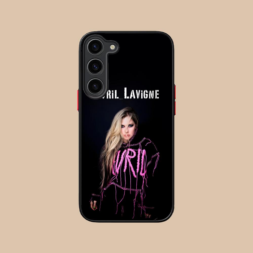 Avril Lavigne Silicone Mobile Phone Case for Samsung Galaxy S26 S25 S24 S23 S22 S21 Plus FE Ultra Colorful Cover