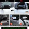 Car Door Rear View Mirror Cap Trim Cover Compatible With Toyota Tundra/Sequoia -2025 Outside Side Rearview Mirror Protector Decoration ABS