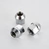 Hex  21mm /  19mm  M14x1.5  Open End Lug Nuts  25mm height  Wheel Lug Nuts 14x1.5