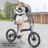 Forever K5 7-Speed Folding Bicycle