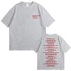 Beabadoobee This Is How Tomorrow Moves Album Letter Logo T Shirts Men Women Fashion Aesthetic T-shirt Men's Oversized T-shirts