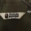 A Bathing Ape Made In Japan Long Sleeve Military Shirt L Khaki Men's Used