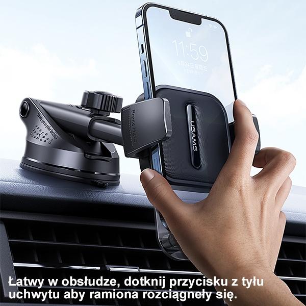 USAMS Dashboard/Windshield Mountblack/Black Zj072Zj01 (Us-Zj072)