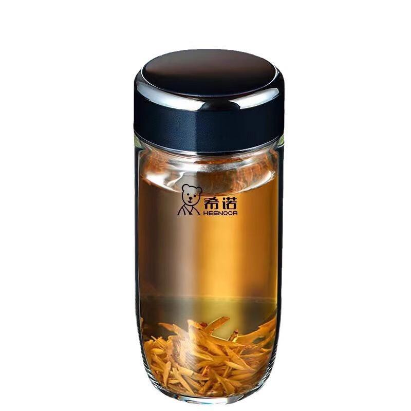 Zhi Shi Single-Layer High Borosilicate Glass Water Bottle