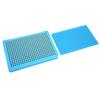 0#400 Löcher Kapsel Pulver Füllplatte Leere Kapsel Platten Kapsel Manuelle Füllung Werkzeug Blau
