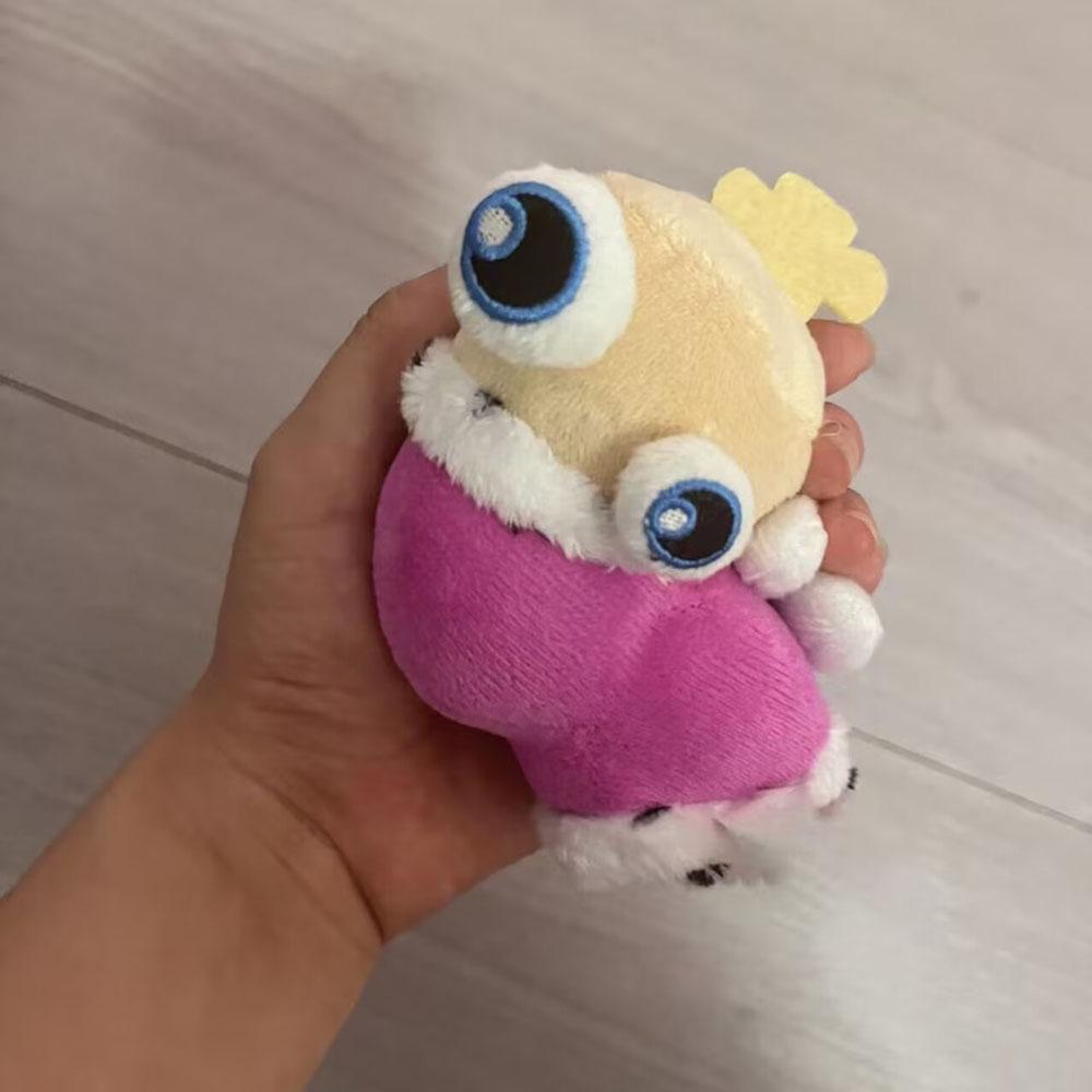 Kinger Plush Doll 10cm Pendant Movie Amazing Digital Circus Kinger Stuffed Toy Keychain Gift Halloween Party Doll Deoration