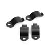 28mm-41mm Fork Black Headlight Mount Bracket Motorcycle Head Lamp Holder Adapter