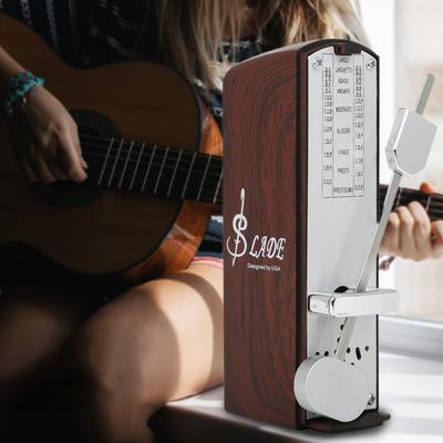Metronomo Professionale Altamente Accurato Accessori per Strumenti Musicali Metronomo Meccanico Vintage per Pianoforte Chitarra