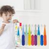 Radius Tots Plus 8-Pack Toothbrushes for Children Ages 36 Months To 8