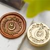 Metal Wax Seal Stamp Letter Series Sealing Wax Stamp for Envelope Cards Letter
