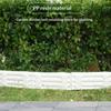 Plastic Decorative Garden Fence Imitation Log Retaining Border Garden Landscaping Edging Border Panel for Lawn Yard Flower Beds Paths