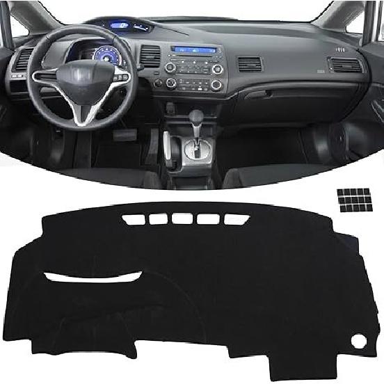 

Dashboard Cover Protect Anti-Glare Dash Mat for Honda Civic 8 2006-2011 Cover US