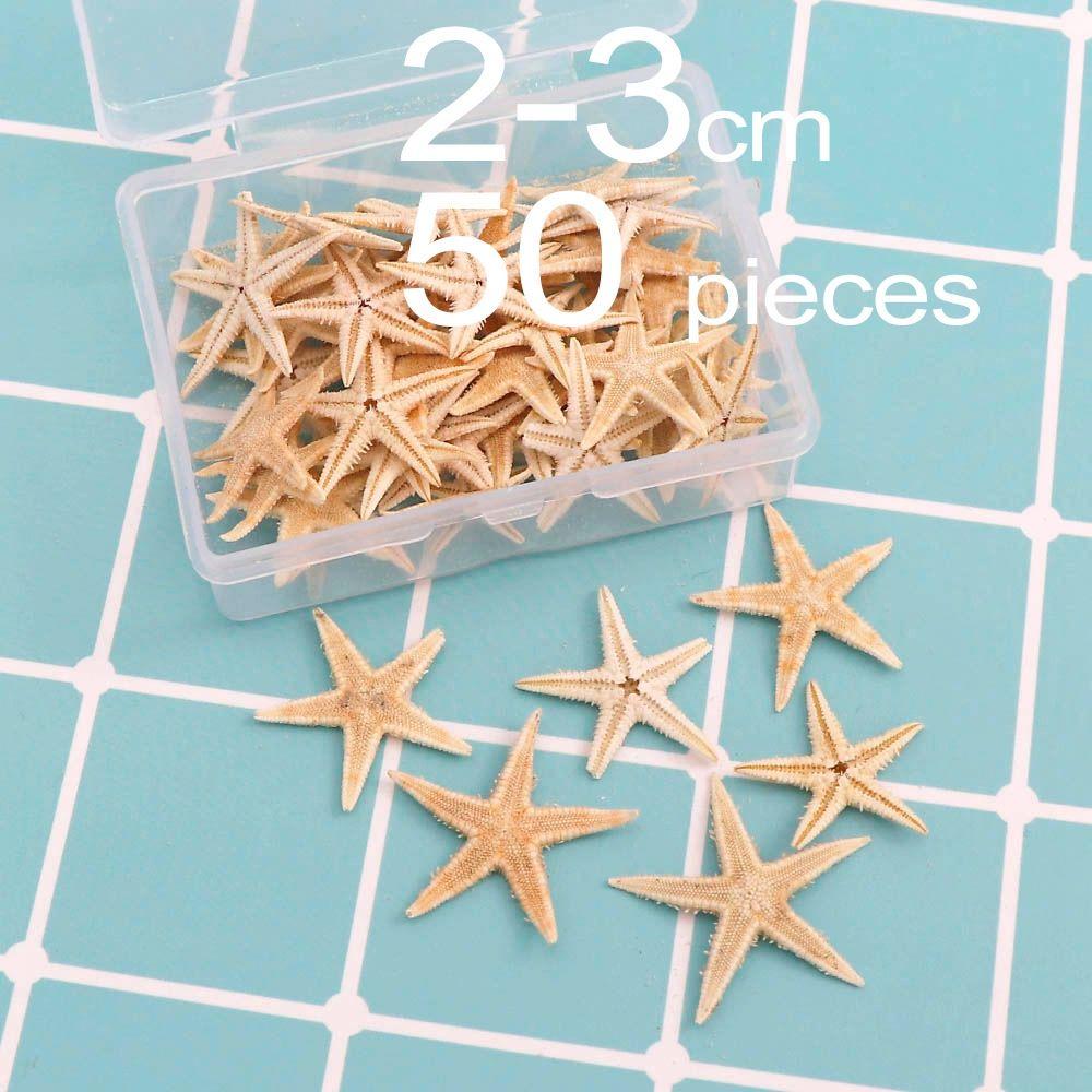 Cute Crafts Epoxy Resin Shell Conch Resin Casting Starfish Fish Tank Decoration Aquarium Supplies