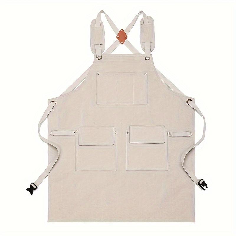 

High Quality Thickened Cotton Canvas Waterproof Apron for European American Aprons Carpenters Electricians Park Work Aprons