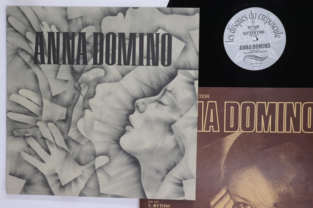 12inch Record ANNA DOMINO Rhythm Sixteen Tons Half Of Mys 12TWI520 LES DISQUES DU 1985 Belgium Rock Used