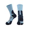Men's Cushioned Wool Hiking Socks, Breathable Mid- Outdoor Trekking Socks