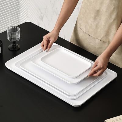 Serving Tray Platter Rectangular Vegetable And Fruit Trays for Snack Dessert Cookie Cheese Plastic Platters Large BPA Free Food Trays Party Supplies