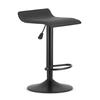 FORT Stool - Black Eco-leather / Black Base X 2