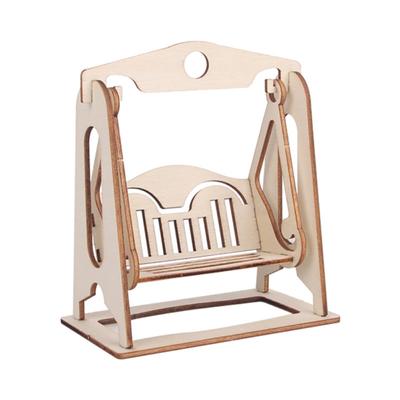 1 Bag Wooden  Swing Kindergarten Hand-assembled Diy Children Education Toys For Improving