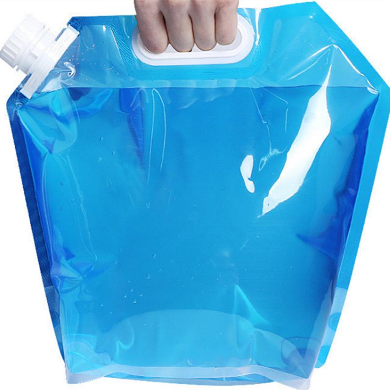 Large Capacity Portable Folding Water Storage Bucket for Outdoor Sports and Camping