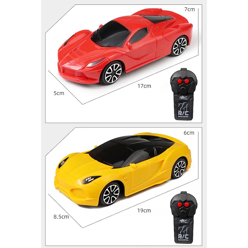 1pc Simulation Remote Control Car Random Color Model Electric 2-way Rc Sports Car Toy For Boys Girls Birthday Gifts Random Color