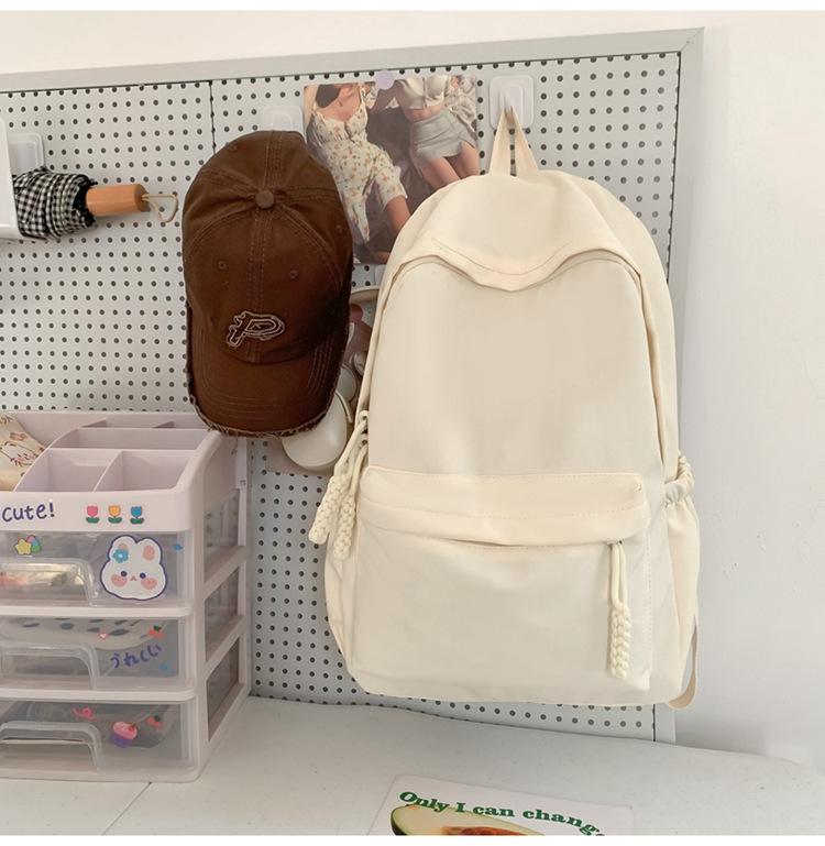 Schoolbag1011 new Japanese large-capacity backpack for female junior high school students to reduce the burden, durable schoolbag