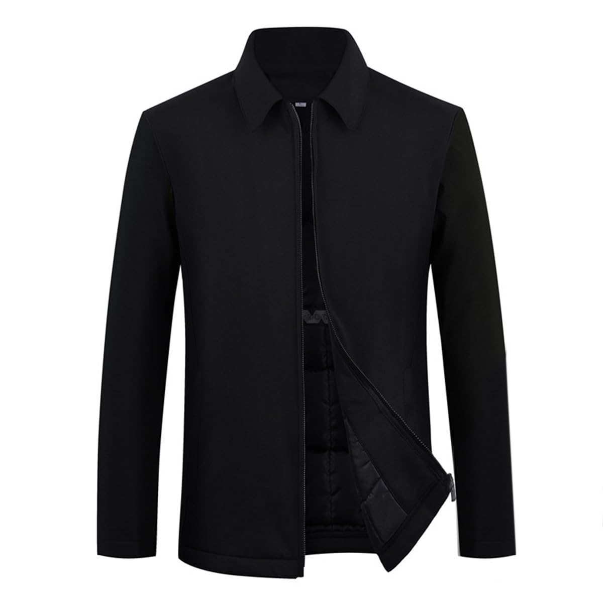 Mirror You Lightweight Military Lightweight Casual Solid Winter Men s Jacket, Coat, Color, Spring, Autumn, чёрный