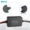 uxcell FM Antenna Amplifier Universal Car Radio Antenna Amplifier Signal Booster for Car Radio