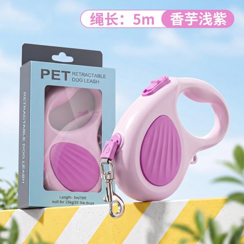 Retractable Dog Leash Outdoor Walking - Pet Automatic Extendable Traction Rope