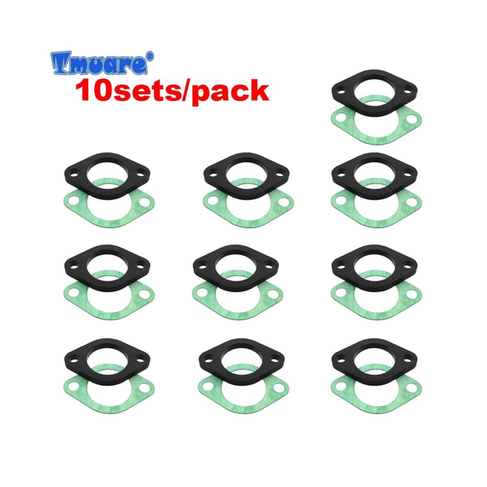 Tmuare 28mm Intake Manifold Spacer Insulator Gasket For Pit Dirt Bike Moped Scooter