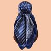 High Quality Polka Dot Square Scarf Women Designer Twill Silk Scarf Shawl Hijab Luxury Bandana Fashion Neckerchief HeadScarf