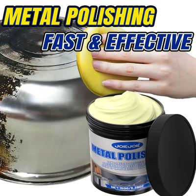 Wunder-Polierpaste | Mehrzweck-Metallpolierer für Kochherde, Dunstabzugshauben, Kochgeschirr und Spülen zur Restaurierung