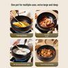 Jincun Zhangqiu Wrought Iron Non-Stick Flat Bottom Wok