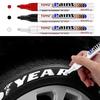 White Waterproof Cars Wheel Tire Oily Mark Pen Auto Rubber Tyre Paint Pen Cd Metal Permanent Paint Marker Graffiti Touch Up Touchup Paint2