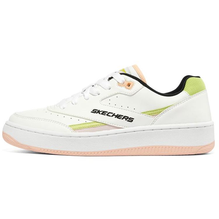 Кроссовки Skechers Sport Court 92 Низкие Женские кроссовки Белый Мультиколор 149919-WMLT 35