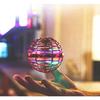 Flying Ufo Ball Lights Up Boomerang Ball Controlled by Hand Pink