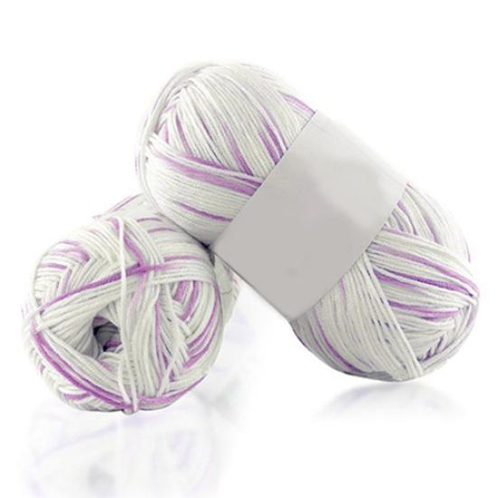 1Pc 50g Per Skein Soft Bamboo Crochet Cotton Knitting Baby Knit Wool Yarn