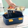 Bento Box For Office Workers With Divided Compartment And Insulation For Students