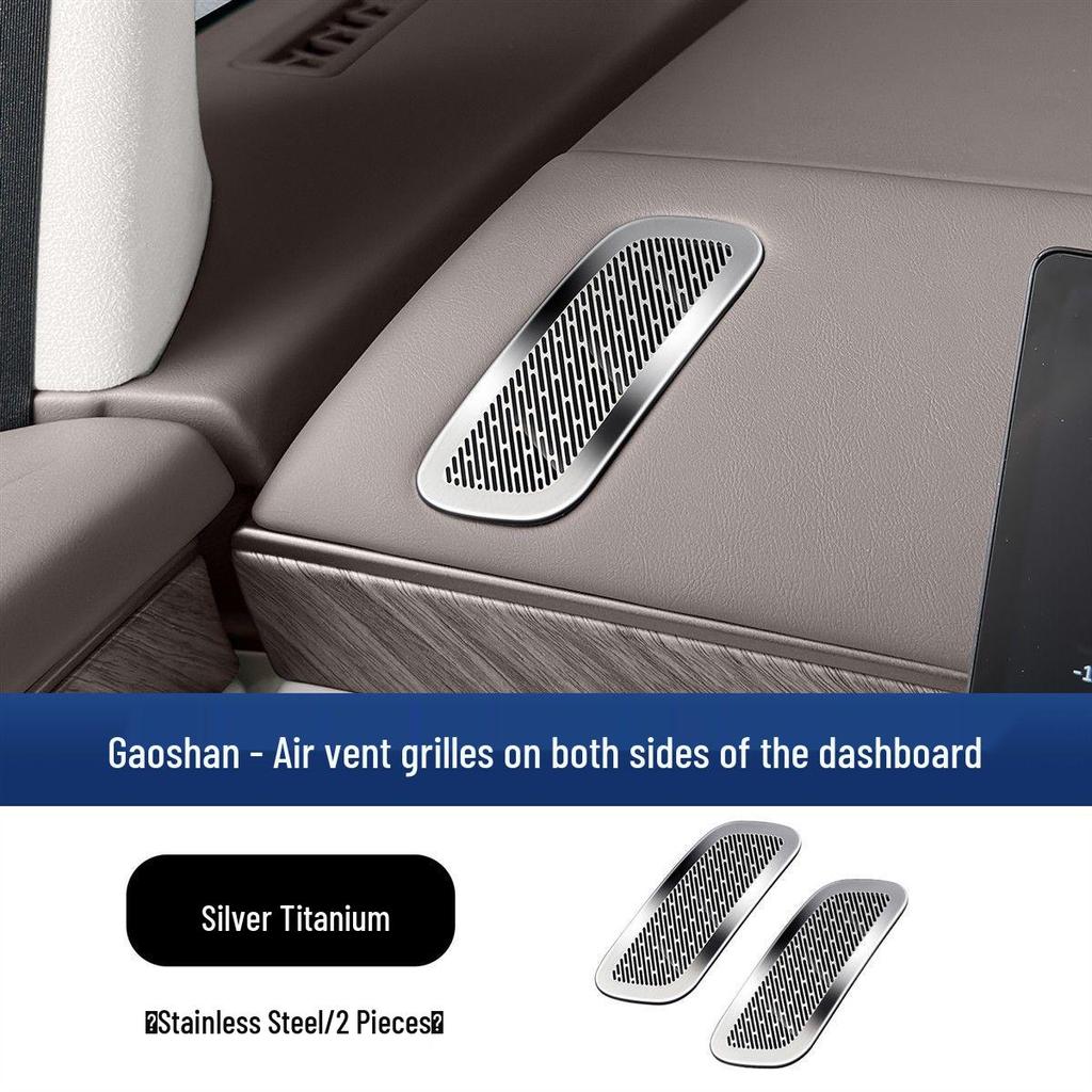 WEY Gaoshan 7/8/9 Front Window Air Vent Dashboard Trim Protector