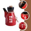 Ceramic Japanese Style Soy Sauce Bottle 200 ML Kitchen Seasoning Container  Home