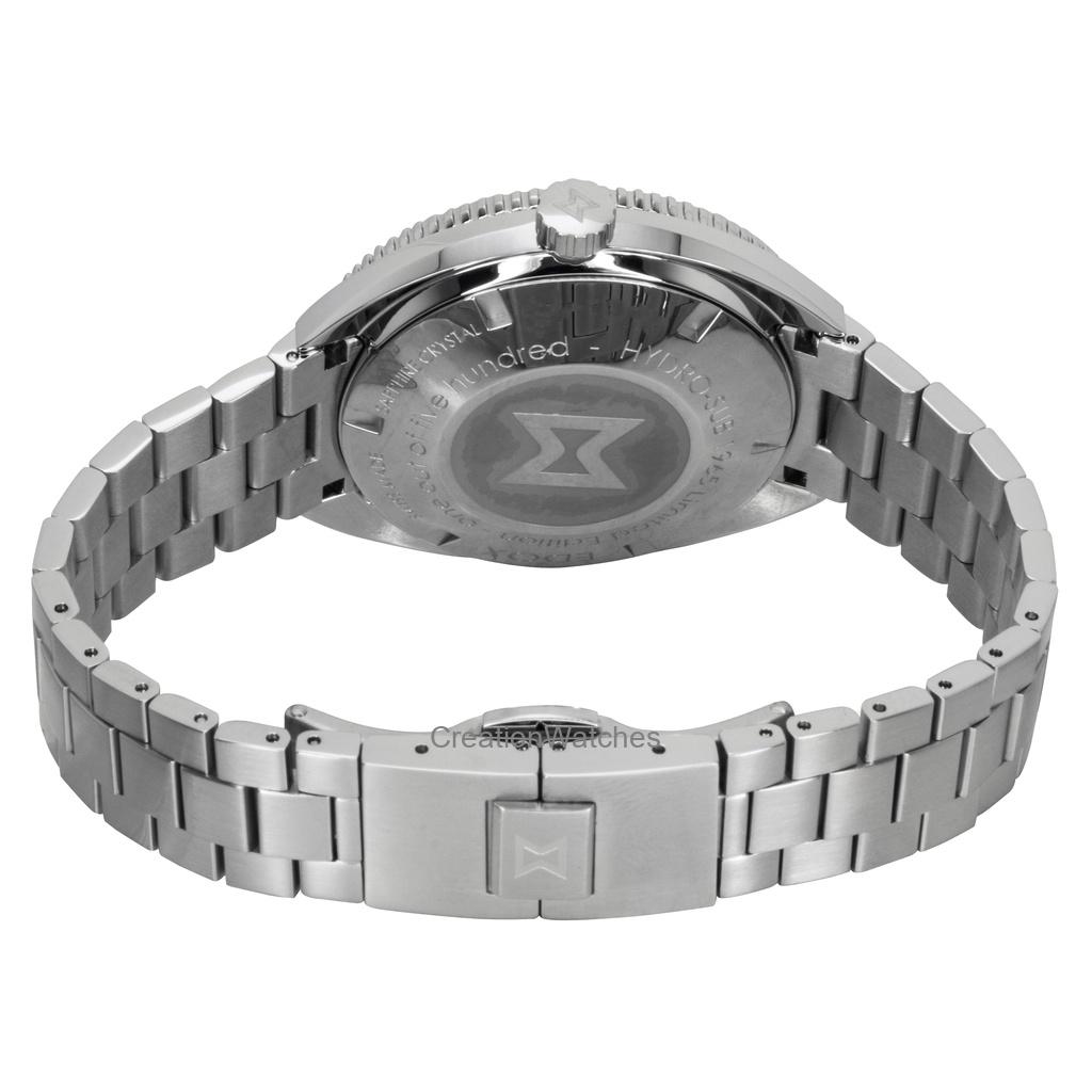 Edox Hydro-Sub Stainless Steel Grey Dial Automatic Diver's 801283NMGINO 300M Men's Watch