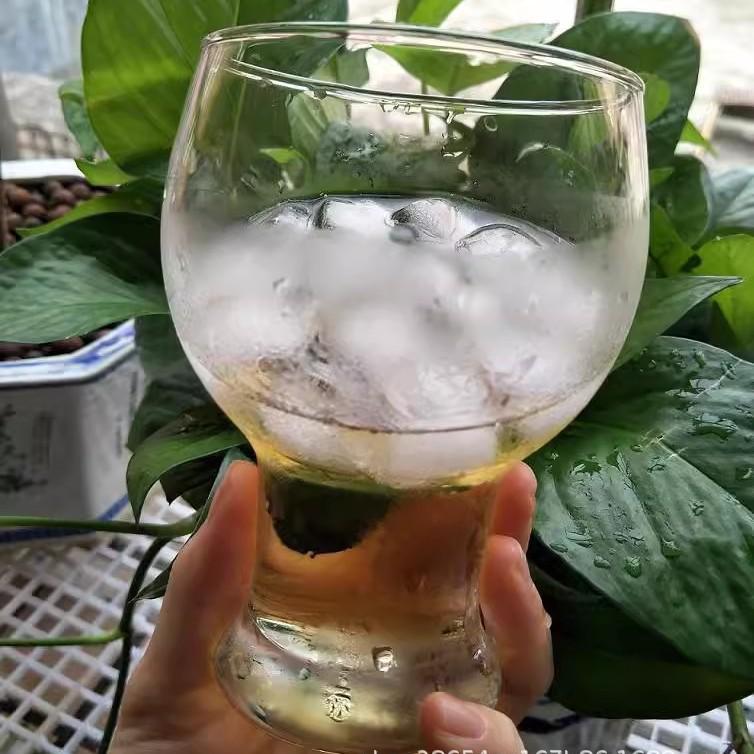 Thickened Glass Beverage and Beer Pint Glasses